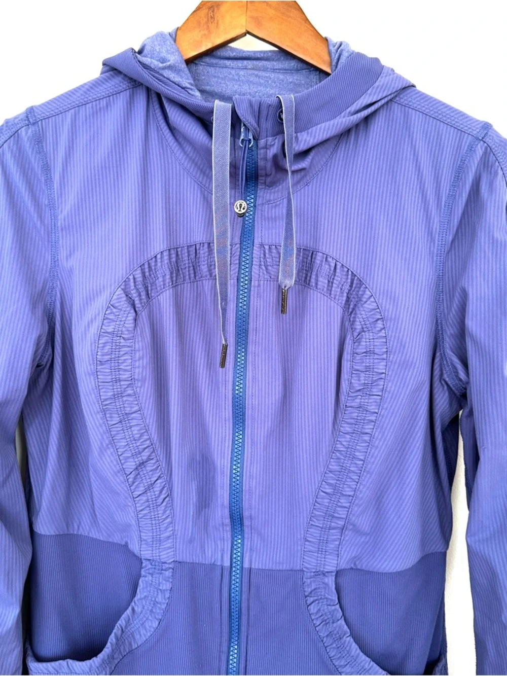 lululemon athletica Royal Blue Full-Zip Hooded Jacket, Reversible - Picture 7 of 15